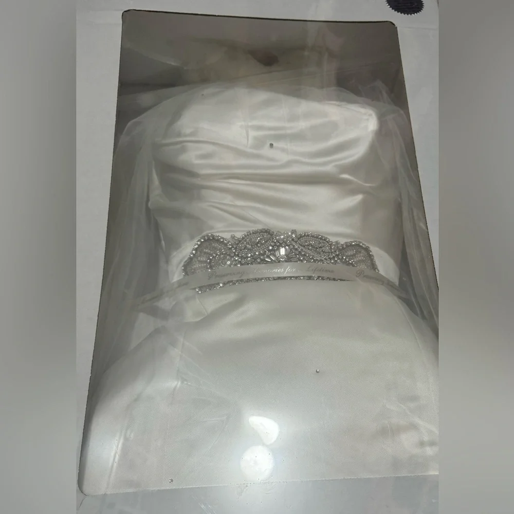 Watters Wtoo Maritza wedding gown. Bought new and altered at Janeen’s bridal. - Picture 6 of 13